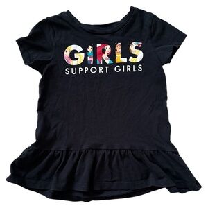 Spotted Zebra Disney Princess Peplum Top size 4T